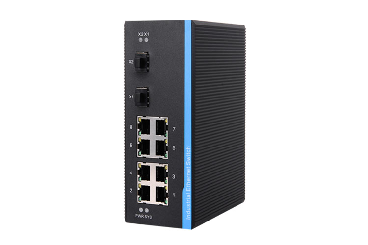 P710A 2+8 Managed Industrial PoE Ethernet Switch