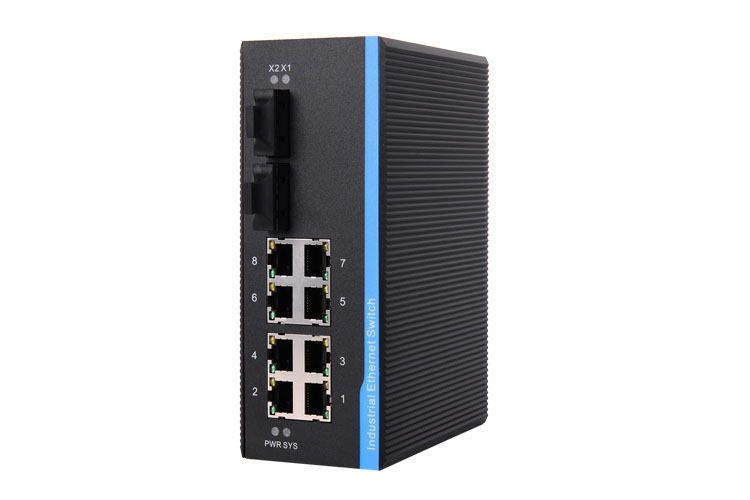 i710B 2+8 GIgabit Managed Industrial Ethernet Switch